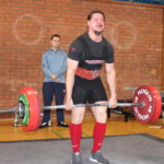 Mit einer Vierteltonne in den Händen kämpfte Bad Lausicks Steven Vierig hier erfolgreich gegen die Schwerkraft